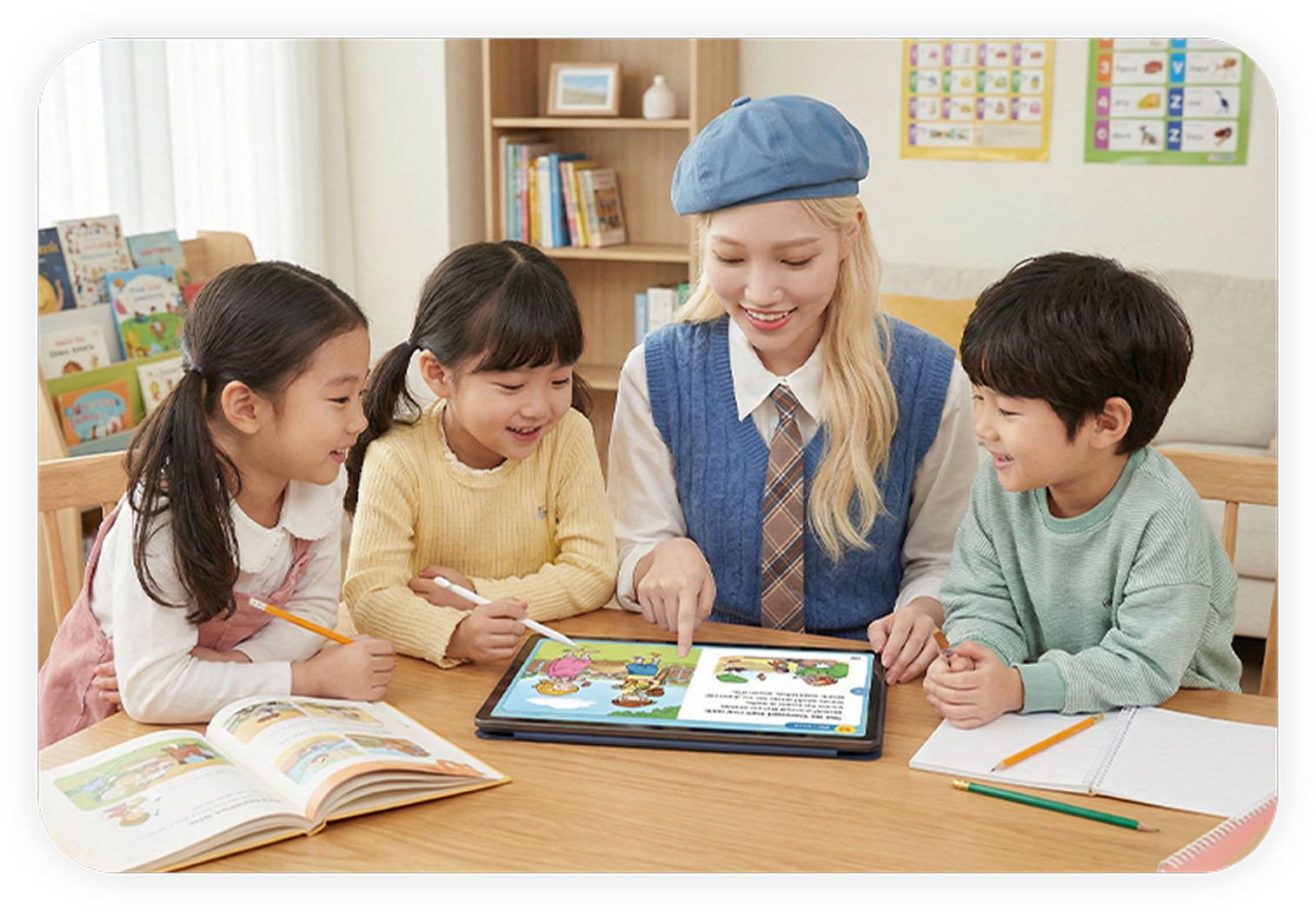 밍글 수업 장면 1